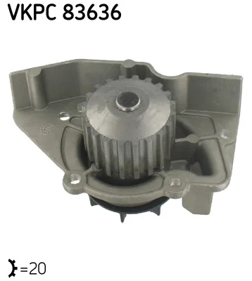 Водна помпа, охлаждане на двигателя SKF